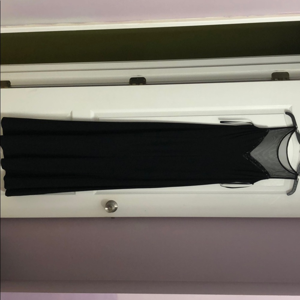 Ralph Lauren long black dress